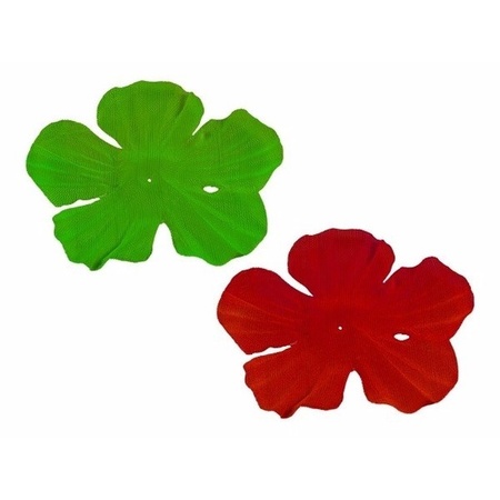 Toppers - Hawaii wreath red and green
