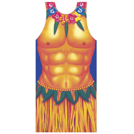 Hawaii apron with muscles