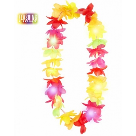 Toppers - Hawaii garland with lights