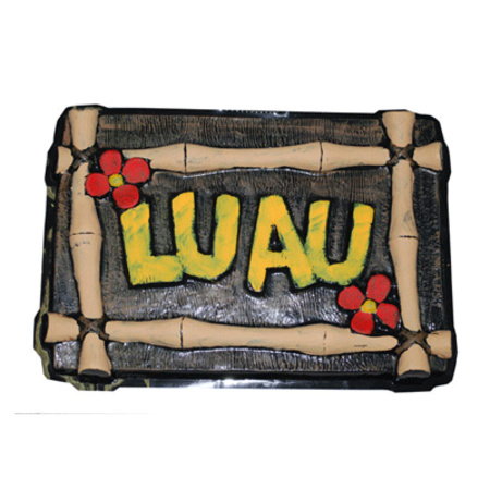 Hawaii decoration sign Luau
