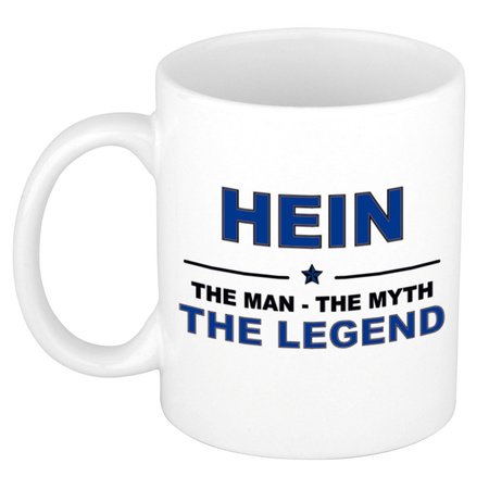 Hein The man, The myth the legend collega kado mokken/bekers 300 ml