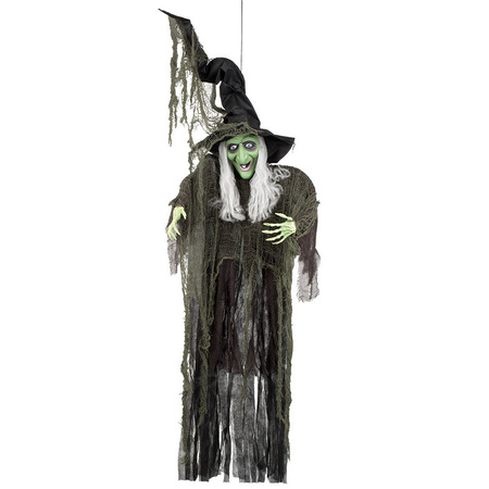 Witch hanging decoration 190 cm