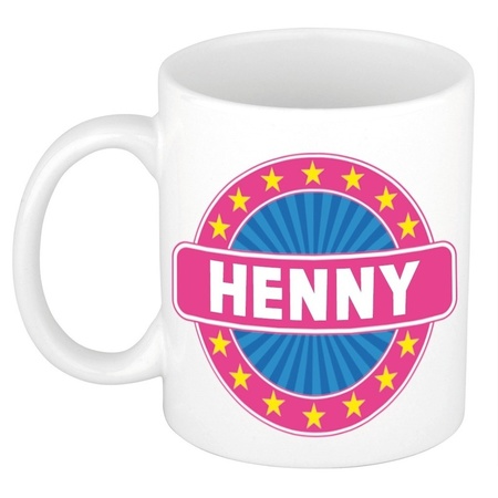 Namen koffiemok / theebeker Henny 300 ml