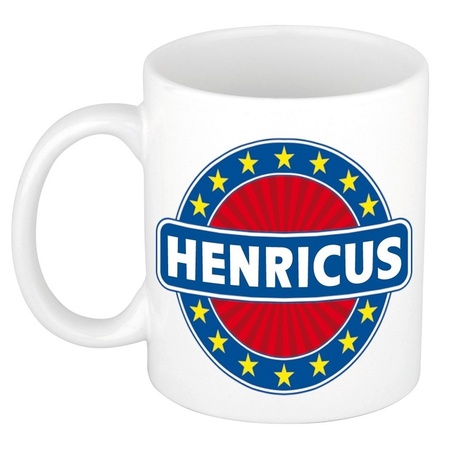 Namen koffiemok / theebeker Henricus 300 ml