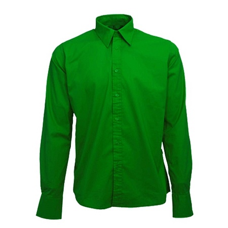 Casual groen overhemd voor heren