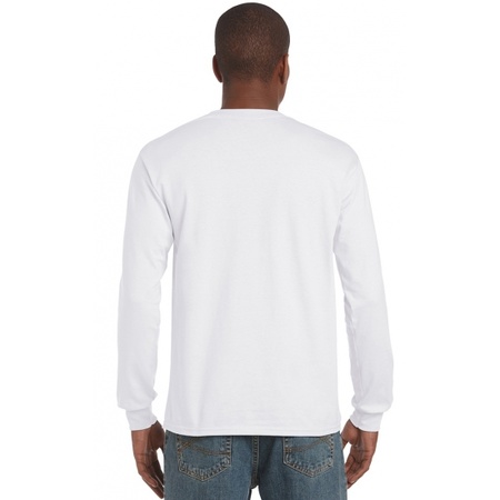 Witte t-shirts lange mouwen top kwaliteit