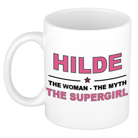 Hilde The woman, The myth the supergirl collega kado mokken/bekers 300 ml