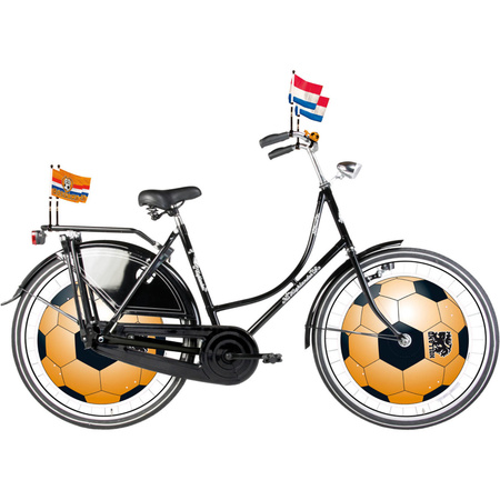 Voetbal fietsvlaggetje Holland