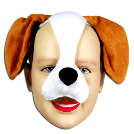 Dog diadem mask with sound