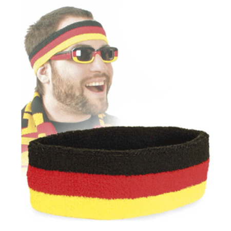 Zweetband in Duitsland kleuren
