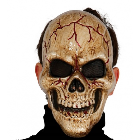 Horror skeleton skull mask