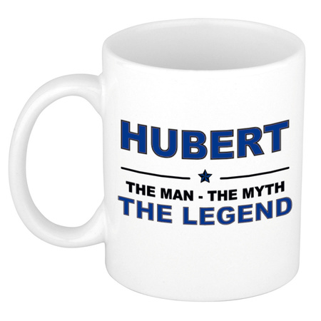 Hubert The man, The myth the legend collega kado mokken/bekers 300 ml