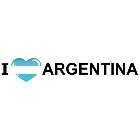 I Love Argentina sticker