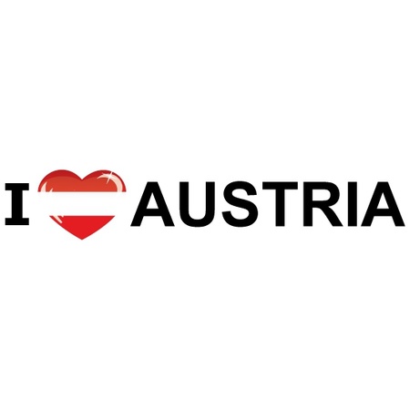 I Love Austria stickers
