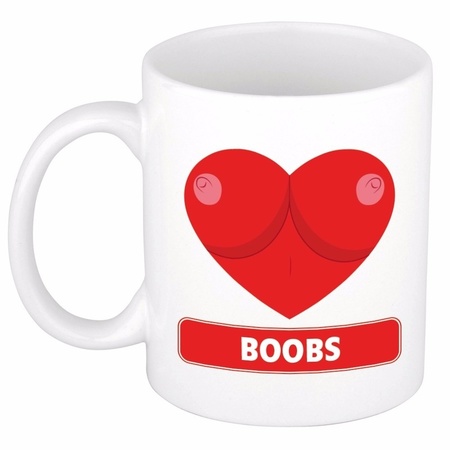 I Love Boobs mug 300 ml