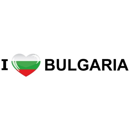 I Love Bulgaria stickers