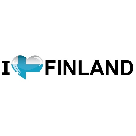 I Love Finland sticker