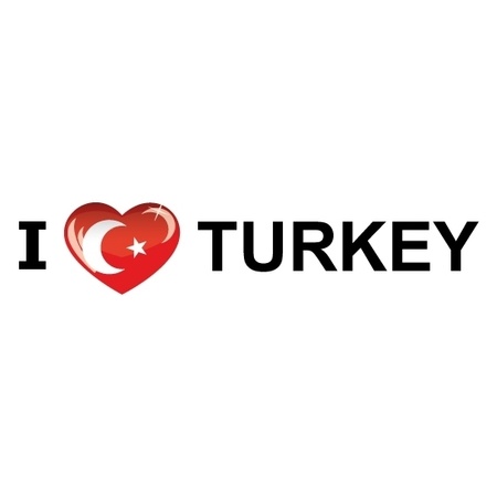 I Love Turkije stickers