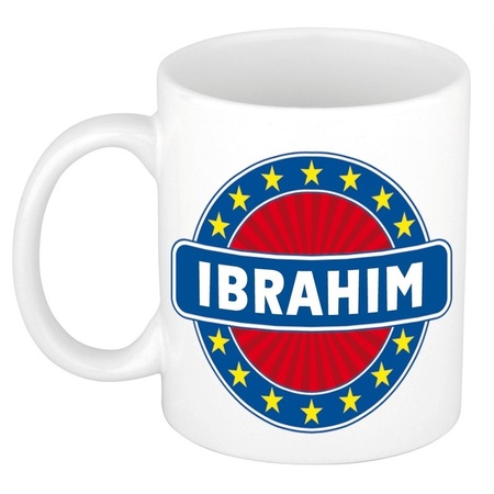 Namen koffiemok / theebeker Ibrahim 300 ml