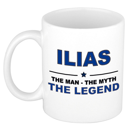 Ilias The man, The myth the legend collega kado mokken/bekers 300 ml