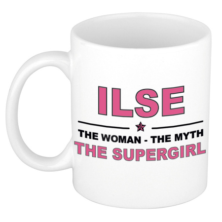Ilse The woman, The myth the supergirl collega kado mokken/bekers 300 ml