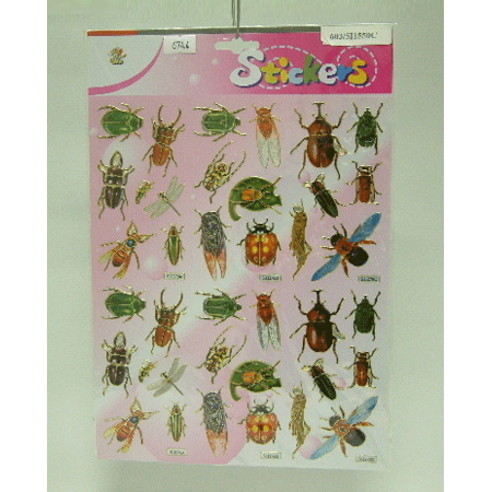 Bug stickers