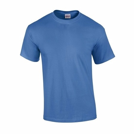 Iris blue cotton shirt for adults