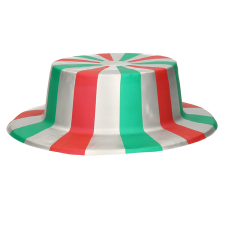 Italy hat plastic