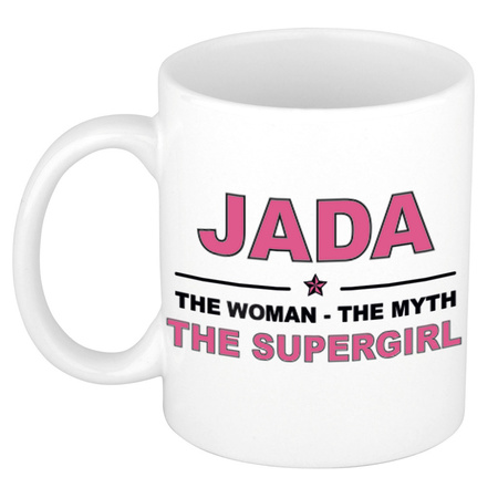 Jada The woman, The myth the supergirl collega kado mokken/bekers 300 ml