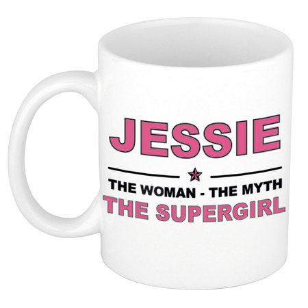 Jessie The woman, The myth the supergirl name mug 300 ml