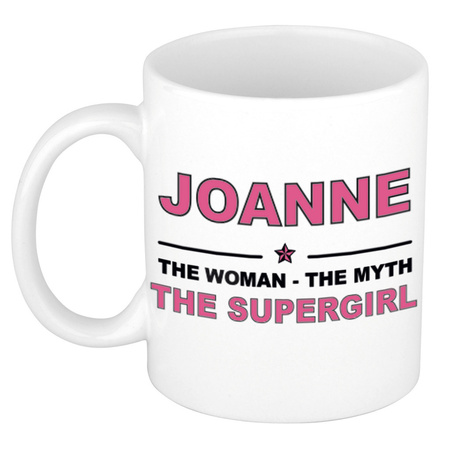 Joanne The woman, The myth the supergirl name mug 300 ml