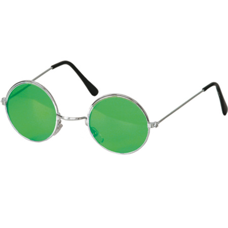 Hippie bril groene glazen