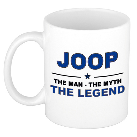 Joop The man, The myth the legend collega kado mokken/bekers 300 ml