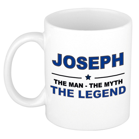 Joseph The man, The myth the legend collega kado mokken/bekers 300 ml