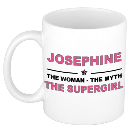 Josephine The woman, The myth the supergirl collega kado mokken/bekers 300 ml