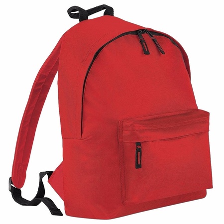 Fel rood boekentas rugzak voor kinderen
