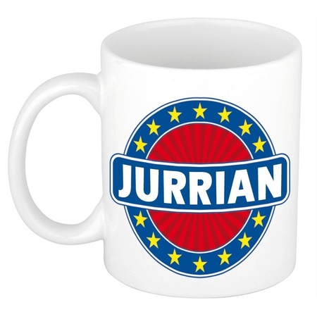 Jurrian name mug 300 ml