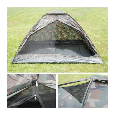 Tent with camouflage print for 2 persons