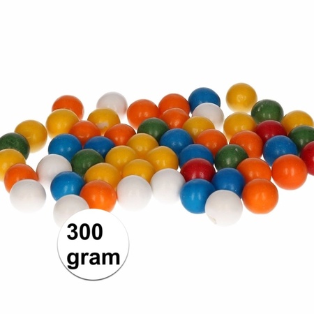 Kleine kauwgomballetjes 300 gram