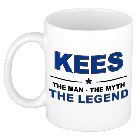 Kees The man, The myth the legend name mug 300 ml