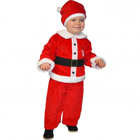 Kerstman kostuum voor babies  1 - 2 jaar