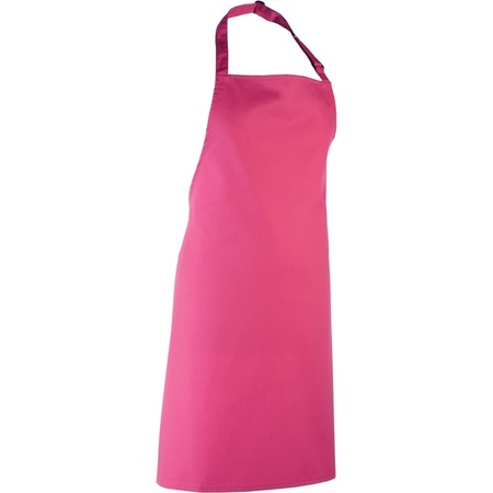 Apron for adults hotpink