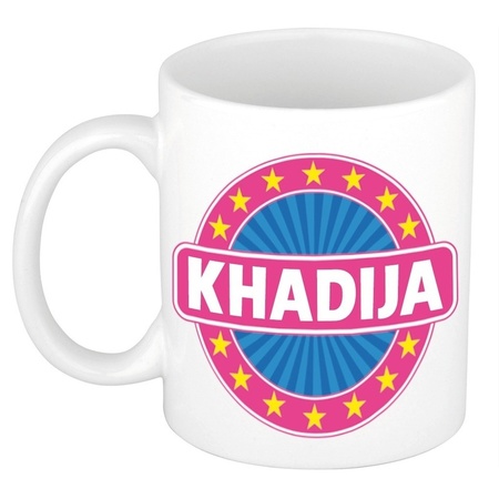 Khadija name mug 300 ml