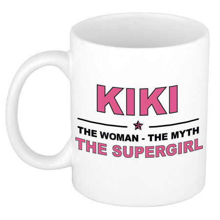 Kiki The woman, The myth the supergirl collega kado mokken/bekers 300 ml