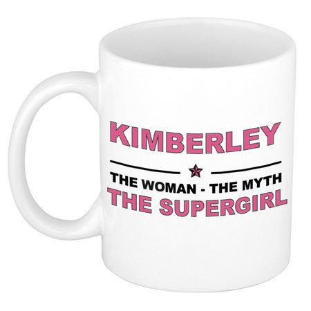 Kimberley The woman, The myth the supergirl collega kado mokken/bekers 300 ml