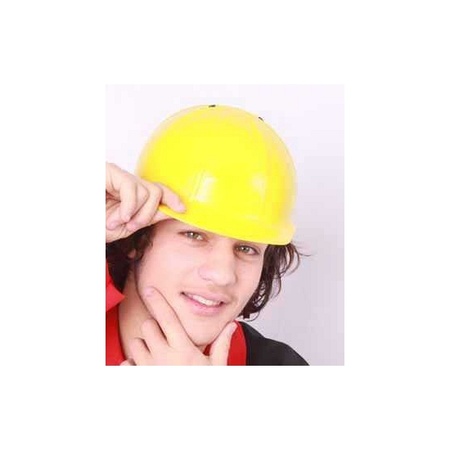 Yellow work helmet children