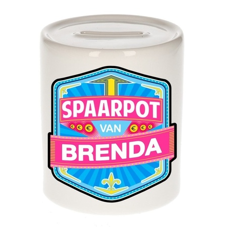Vrolijke Brenda spaarpotten voor kinderen