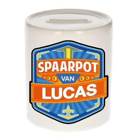 Vrolijke Lucas spaarpotten voor kinderen