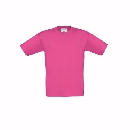 Fuchsia roze tshirts voor kinderen