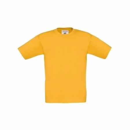 Goud gele tshirts voor kinderen